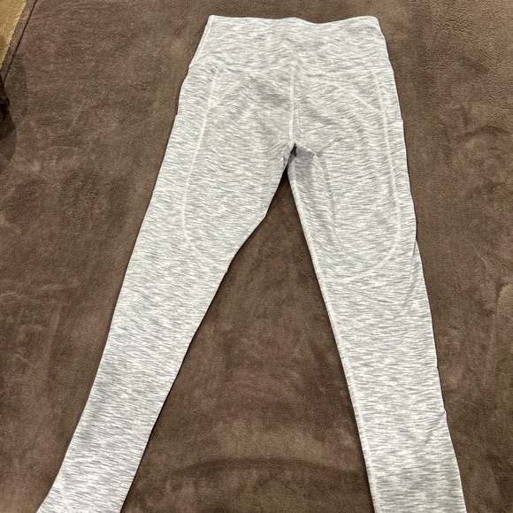 Leggings in white and Light Gray - Picture 2 of 8